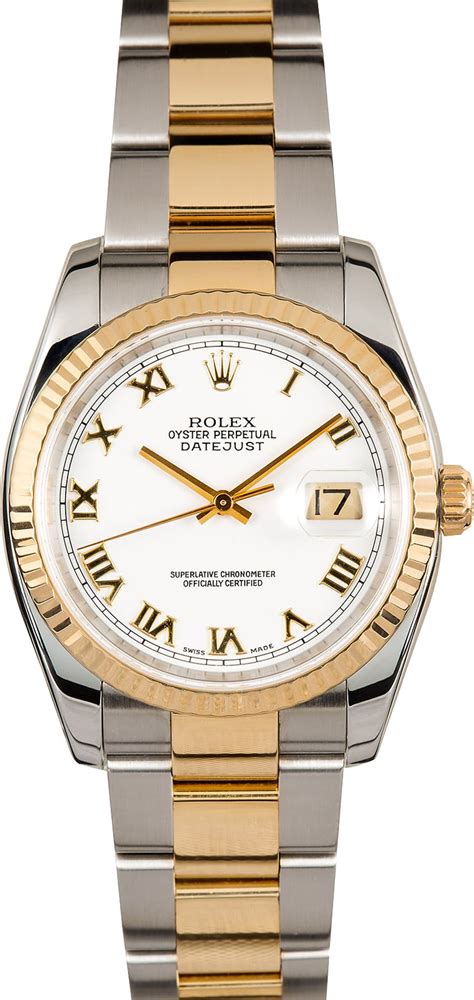 blake bezel two tone rolex datejust|Rolex Datejust examples.